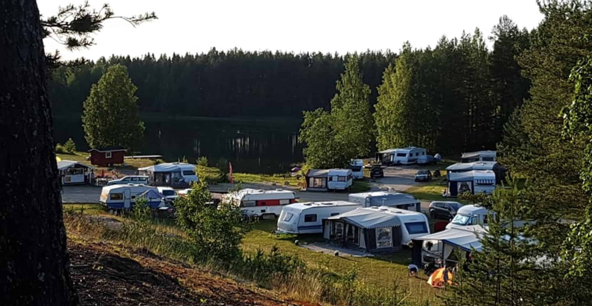 Campingtomt med/utan el